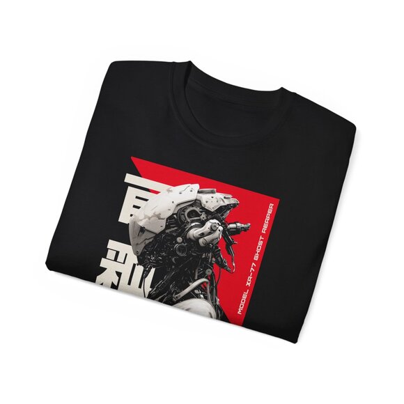 2049 - Ghost Reaper - Model XR-77 - Cyberpunk  - T-Shirt - Picture 2 of 3